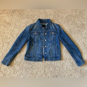 NWOT Banana Republic Classic Blue Denim Jacket
